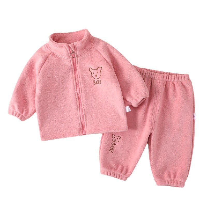 Combinaison thermique en polaire bébé