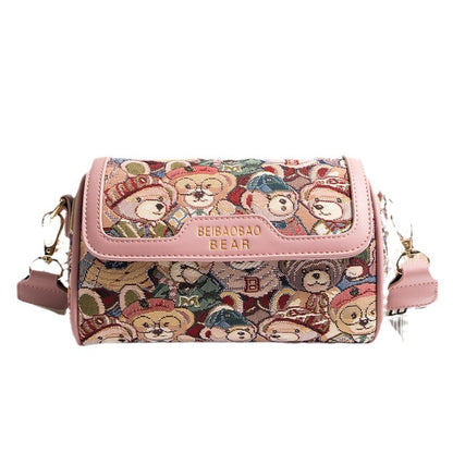 Nord sac source usine niche design original dessin animé ours sac sac à bandoulière sac à bandoulière sac à bandoulière sac à bandoulière