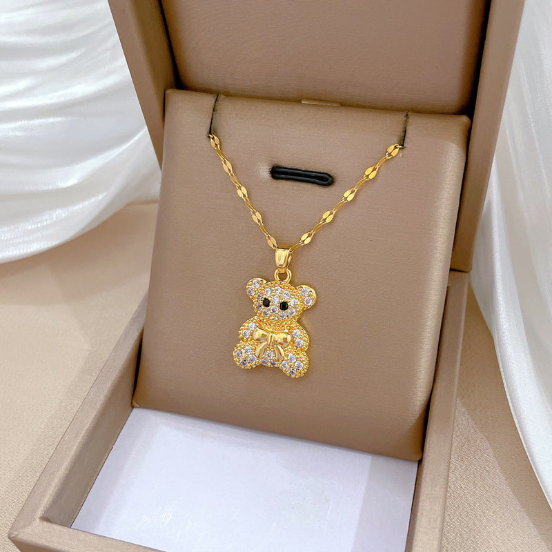 Collier  chaîne en acier titane